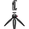 Image de Sennheiser Mobile Kit Set de trépieds 1/4 pouce Hauteur de travail=13.5 cm noir avec support pour smartphone