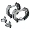 Image de FERODO Kit de freins à tambours pour FIAT: Punto, 500, Linea, Fiorino, Qubo & PEUGEOT: Bipper (Ref: FMK446)