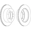 Image de FERODO Disques de frein pour NISSAN: Patrol (Ref: DDF976-1)