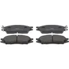Image de FERODO Plaquettes de freins Avant avec indicateur d'usure Épaisseur 15,5mm avec accessoires FDB1888 Compatible avec NISSAN ALMERA Classic B10