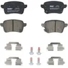 Image de FERODO Plaquettes de freins avec indicateur d'usure Épaisseur 17mm avec accessoires FDB4879 Compatible avec OPEL Corsa E 3/5 portes X15 Adam M13, FIAT Tipo 3/5 portes 356 500L 351, 352 Tipo Break 356