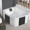 Image de Hoesch ERGO Baignoire d’angle, avec tablier, 6443.010305552,