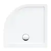 Image de Hoesch SAMAR Receveur de douche en quart de cercle, 4459.010,