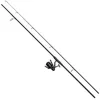 Image de DAM Charger Carp 10FD Combo, Canne à pêche et Moulinet pour la pêche de la Carpe en Eau Douce, Solide, léger et Polyvalent, Noir et Gris, 3.04m Canne Rapide modérée, Moulinet de Taille 5000