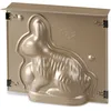 Image de Dr. Oetker Moule à pâtisserie en forme de lapin Capacité de remplissage 600 ml Or Revêtement antiadhésif Motif de cuisson : lapin de Pâques