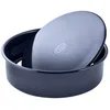 Image de De Oetker 2363 Moule à manqué 28 cm, moule a gateau rond, moule à gâteau, moule gateau rond, moule à gateau, Acier, Emaille, Bleu nuit, 28 x 7,5 cm