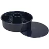Image de Dr.Oetker Back-Liebe Moule rond en émail noir base plate et tubulaire 26 cm
