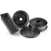 Image de Dr. Oetker Backformen-Set 4-TLG, Backharmonie, Gugelhupfform, Kastenform, Springform mit Flach- und Rohrboden, Antihaftbeschichtung, 24 cm, 2600, Lot de 4 Moules