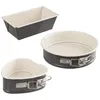 Image de Dr. Oetker Lot de 3 Mini Moules Pâtisserie Charnière Cake et Coeur