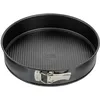 Image de Zenker Moule à charnière, 1 fond plat + 2 fonds à motif, Special Creative, Revêtement antiadhésif, noir, Ø 30 cm
