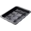 Image de Zenker 6517 Moule pour 12 petits pains ou brioches, moule à pain, moule à brioche, Acier, Noir, 36 x 27 x 5 cm