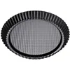 Image de Zenker Moule à Tarte aux Fruits Renversée - Anti-Adhésif, Acier, 28 cm, Noir - Pour Framboises, Fraises et Autres Gâteaux