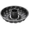 Image de Zenker 6529 Moule à pain avec cheminée, moule à pain couronne, moule à gâteau, Acier, Noir, 32 x 9 cm