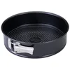 Image de Zenker Perfect Black Moule à charnière avec fond plat Ø 24 cm   Moule de cuisson de qualité supérieure en tôle d'acier, revêtement antiadhésif, résistance à la chaleur : +230 °C, fabriqué en Allemagne