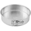 Image de Zenker 6804 Moule à manqué à charnière en Acier étamé, Moule à gâteau Rond en Fer Blanc, Argenté, Acier étamé, 28cm