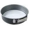 Image de Zenker 6930 Moule à manqué à charnière 26 cm fond en verre, moule rond, moule à charnière 26 cm, moule gateau, moule patisserie, Acier, Verre, 26 x 6,5 cm