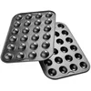 Image de Zenker 7424 Moule pop cake 24 empreintes et 48 bâtonnets, moule cake pop et batonnet pop cake, moule à gâteaux, moule a sucette, moule sucette chocolat, Acier, Plastique, 38,5 x 26,5 x 3 cm