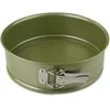 Image de Zenker 7451 Moule à manqué à charnière, Moule rond vert éco-responsable anti-adhésif, ILAG, Cire de carnauba, 24 x 7,5 cm