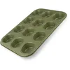 Image de Zenker 7456 Moule à 12 muffins, Moule à cupcakes, Moule vert éco-responsable anti-adhésif, ILAG, Cire de carnauba, 38,5x26,5cm
