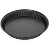 Image de Zenker 7542 Moule à quiche lorraine, moule à tarte, moule à tarte 28 cm, moule pour quiche, Acier, Noir, 28 x 4 cm