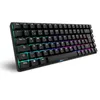 Image de Sharkoon Skiller SGK50 S3 PBT Noir, RGB Gaming Keyboard, Gateron G Pro 3.0 Yellow, Disposition 75%