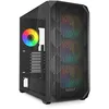 Image de Sharkoon AK3 RGB Noir, boîtier PC ATX