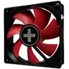 Image de Xilence XPF120.R.PWM Ventilateur pour PC noir, rouge (l x H x P) 120 x 25 x 120 mm