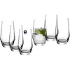 Image de LEONARDO HOME Pucini Lot de 6 Verres à Long Drink en Cristal Transparent 6 cm