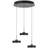 Image de HELL SPENCER Suspension à 3 sources lumineuses, LED, 20726/3-39,