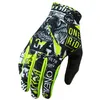Image de O'NEAL | Gants vélo et Motocross | MX MTB DH FR Descente Freeride | Matériaux durables et Flexibles, Paume ventilée | Gants Matrix Youth Attack | Enfants | Noir-Jaune Fluo | Taille XL