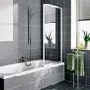 Image de Kermi Vario 2000 Pare-baignoire, mobile, V2FW1065141AK, V2FW1