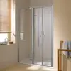 Image de Kermi Ibiza 2000 Porte battante, avec élément fixe, pour niche, pour paroi latérale, I2POL130181PK, I2POL
