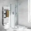 Image de Kermi Ibiza 2000 Porte battante, avec élément fixe, pour accès d'angle, I2EOL090201AK, I2EOL