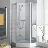 Image de Kermi Ibiza 2000 Porte pivotante, avec élément fixe, I235R080181AK, I235R