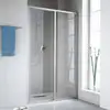 Image de Kermi Ibiza 2000 Porte coulissante, avec élément fixe, pour niche, pour paroi latérale, I2ST2150181PK, I2ST2
