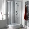 Image de Kermi Ibiza 2000 Porte coulissante, avec élément fixe, I2T10120201PK, I2T10