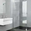 Image de Kermi Pasa XP Paroi latérale, pour porte battante avec élément annexe, PXTFL100201AK, PXTFL