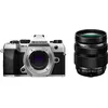 Image de OM SYSTEM Om-5 Mark II Micro Four Thirds System Appareil Photo avec Objectif M.Zuiko Digital Ed 12-40mm F2.8 Pro, capteur Live MOS 20 MP, stabilisation d'image sur 5 Axes, étanchéité IP53