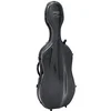 Image de GEWA etui de violoncelle Idea Coque 100% fibre de carbone Extérieur fibres de carbone noir Intérieur bordeaux