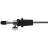 Image de GEWA 413000 Dard de violoncelle standard, dard pour violoncelle, longueur 52 cm, tige métallique Ø 8 mm, poire en bois dur