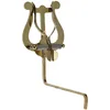 Image de GEWA Porte-partitions de marche Saxophone - Laiton - Lyra de taille moyenne - 2 poussoirs