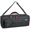 Image de GEWA Prestige SPS Gig Bag/Sac pour 2 Trompettes - Cordura 1680 Denier - 20 mm de rembourrage avec insert en fibre de verre - Pochette d'accessoires - Bretelles/Sangle d'épaule - Noir