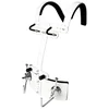 Image de GEWA carrier/support de transport pour tambour de marche, aluminium, poids 2,5 kg, coussin en mousse, réglable, pour petits, grands et tambours de parade