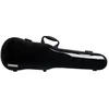 Image de GEWA AIR 1.7 Etuis de forme violon noir brillant, Fabriqué en Allemagne, haute résistance à la casse