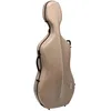 Image de GEWA Etui pour violoncelle AIR 3.9 kg beige/noir Made in Germany extrêmement résistant à la rupture, meilleures propriétés d'isolation