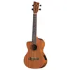 Image de GEWA Ténor E-Acoustique Ukulélé Manoa Électro Gaucher - Version gaucher - Corps Sapelli - avec Cutaway - Naturel satiné - UCT-2 Préampli - incl. housse rembourrée - EK-TE-LH-CE