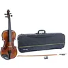 Image de GEWA Ensemble de violon Allegro VL 1   4/4 prêt à jouer, érable européen massif et épicéa européen, laqué à la main, archet Massaranduba, cordes Larsen Aurora, étui pour violon