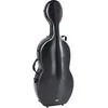 Image de GEWA étui pour violoncelle en polycarbonate 4/4 noir avec bretelles de sac à dos et poignée latérale
