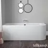 Image de Tellkamp Thela Baignoire d’angle, avec habillage, 0100-048-0B-A/CRWM,