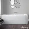 Image de Tellkamp Thela Baignoire d’angle, avec habillage, 0100-048-00-AUF/CR,